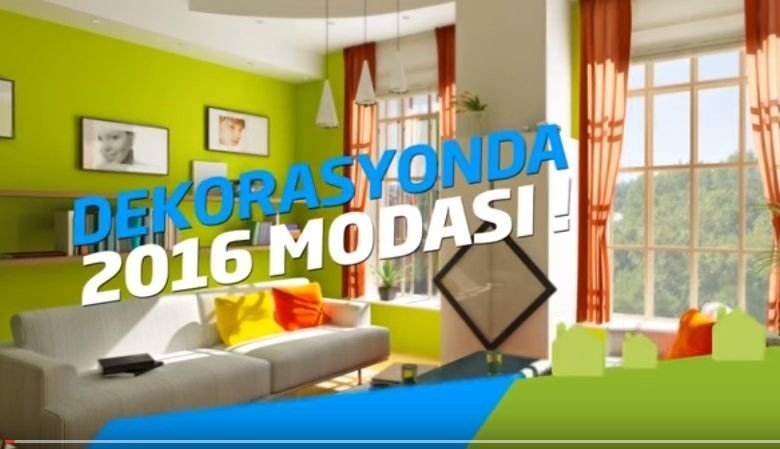 Dekorasyonda 2016 modası