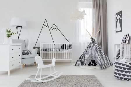 Bebek odası dekorasyonu için ilham veren fikirler!